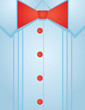 Vector red bow-tie Vector red bow-tie