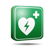 Icono 3D desfibrilador