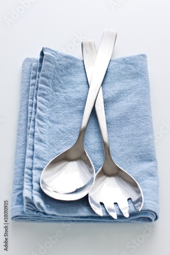Photo: Salatlöffel und Salatgabel Salatlöffel und Salatgabel