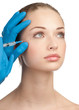 Photo: Cosmetic injection of botox Cosmetic injection of botox