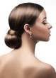 Foto: Woman with beautiful hairstyle Woman with beautiful hairstyle