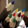 Crayons de couleur en bois