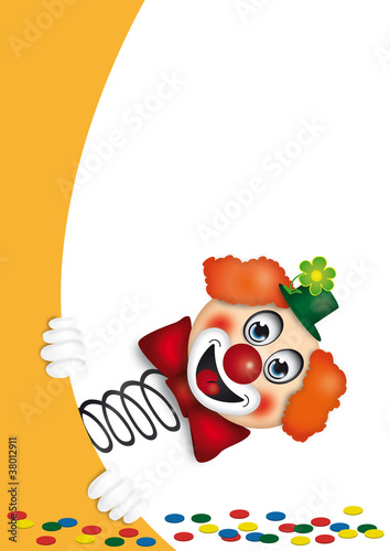 Vektor: Clown Clown