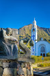 Sculpture et église de Cilaos - Ile de La Réunion Sculpture et église de Cilaos - Ile de La Réunion