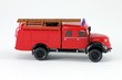 Foto: Modell eines Feuerwehreinsatzwagens alt freigest Modell eines Feuerwehreinsatzwagens alt freigest