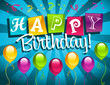 Happy Birthday Greeting Card