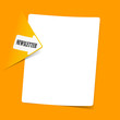 newsletter, realistic design elements