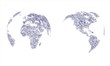Globe. Vector Illustration.