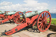 The cannon stands guard. The cannon stands guard.