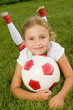 Little soccer player Little soccer player