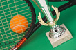 sports awards and  tennis racquets