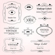 vintage decorative labels