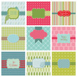Photo en ligne au meilleur prix Set of Beautiful Cards - for birthday, wedding, congratulation,