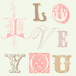 Vintage Letters Vintage Letters