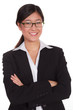 hübsche asiatische businessfrau