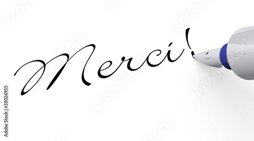 Illustration: Stift Konzept - Merci! Stift Konzept - Merci!