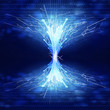 fiber optics and circuit board ,technology background