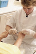 Foto: Pédicure - Soins sur une patiente Pédicure - Soins sur une patiente