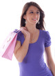 Photo: shooping - jeune femme souriante shooping - jeune femme souriante