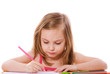 Girl drawing