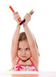 Girl drawing
