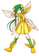 Fantasy illustration of a pixie