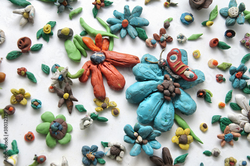 Photo: clay butterfly clay butterfly