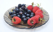 Plate with berries