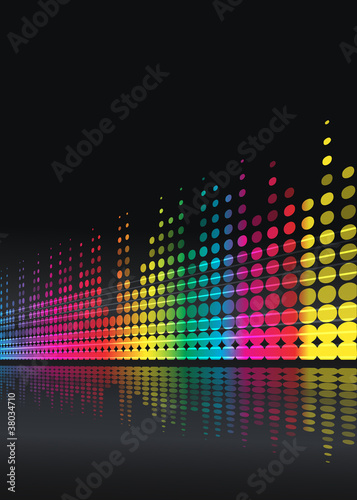Vector: musical background musical background