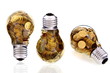 Traditional glass bulb and energy savings