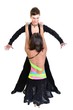 Danseurs latinos dans l'action isolé
