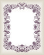 Abstract Floral Frame Abstract Floral Frame