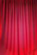 red curtain fabric background texture