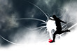stylish dynamic soccer background. stylish dynamic soccer background.