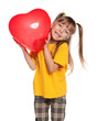 Girl with heart