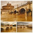 Rome. San Angelo bridge.