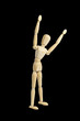 Foto: Gliederpuppe macht Sport/Joga Gliederpuppe macht Sport/Joga
