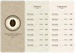 Restaurant or coffee house menu design