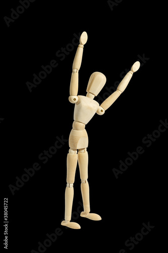 Foto: Gliederpuppe macht Sport/Joga Gliederpuppe macht Sport/Joga