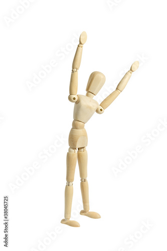 Foto: Gliederpuppe macht Sport/Joga Gliederpuppe macht Sport/Joga