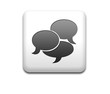 Boton cuadrado blanco comentario