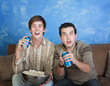 Excited Young Men