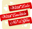 Romantic Love ribbons set