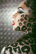 beauty woman with bodyart beauty woman with bodyart