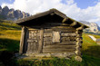 Berghütte in den Alpen - Dolomiten
