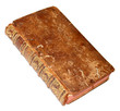 Old book isolated on a white background