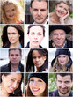montage of 12 faces montage of 12 faces