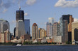 Manhattan, gesehen vom Hudson River, New York, USA