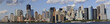 Manhattan, gesehen vom Hudson River, New York, USA