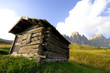 Berghütte in den Alpen - Dolomiten